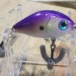 Purple silver small square bill #68