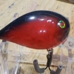 Red bubble square bill #72