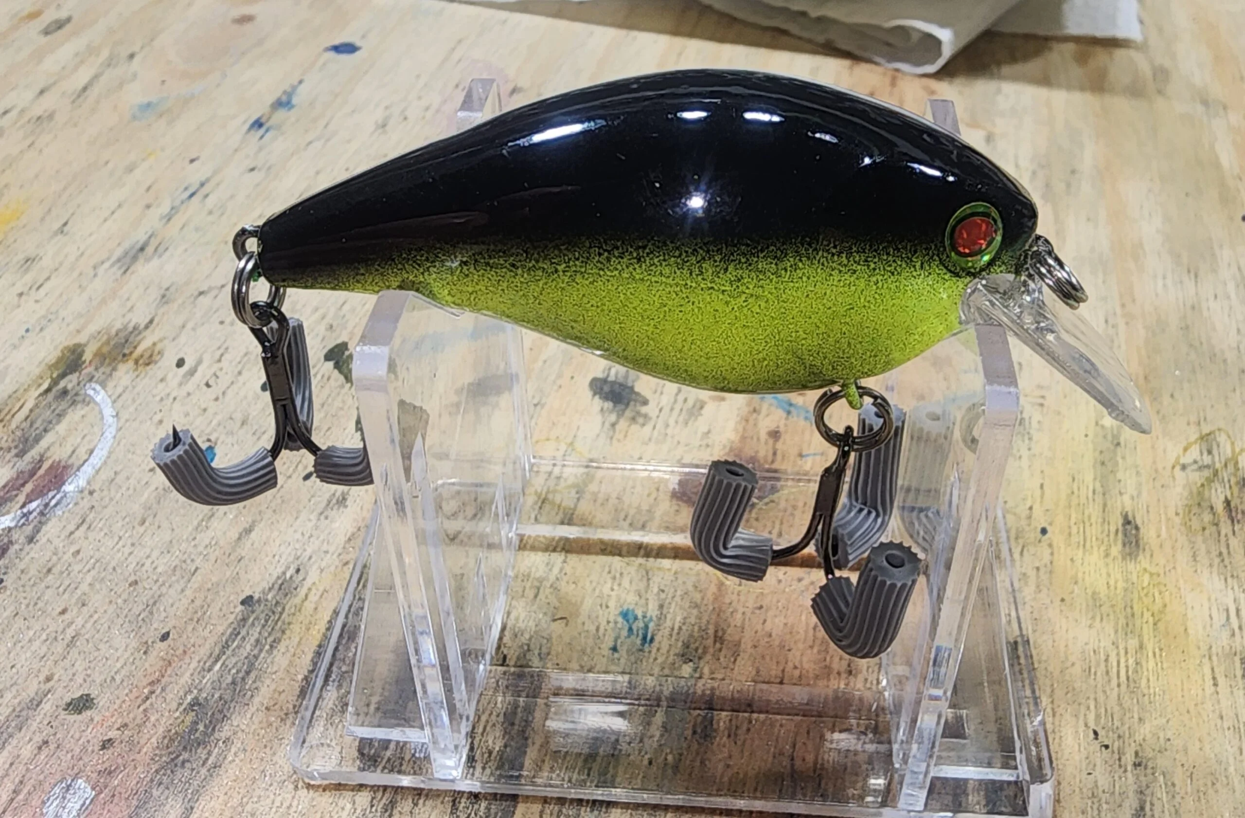 Black chartreuse Scrank #74 - Image 1
