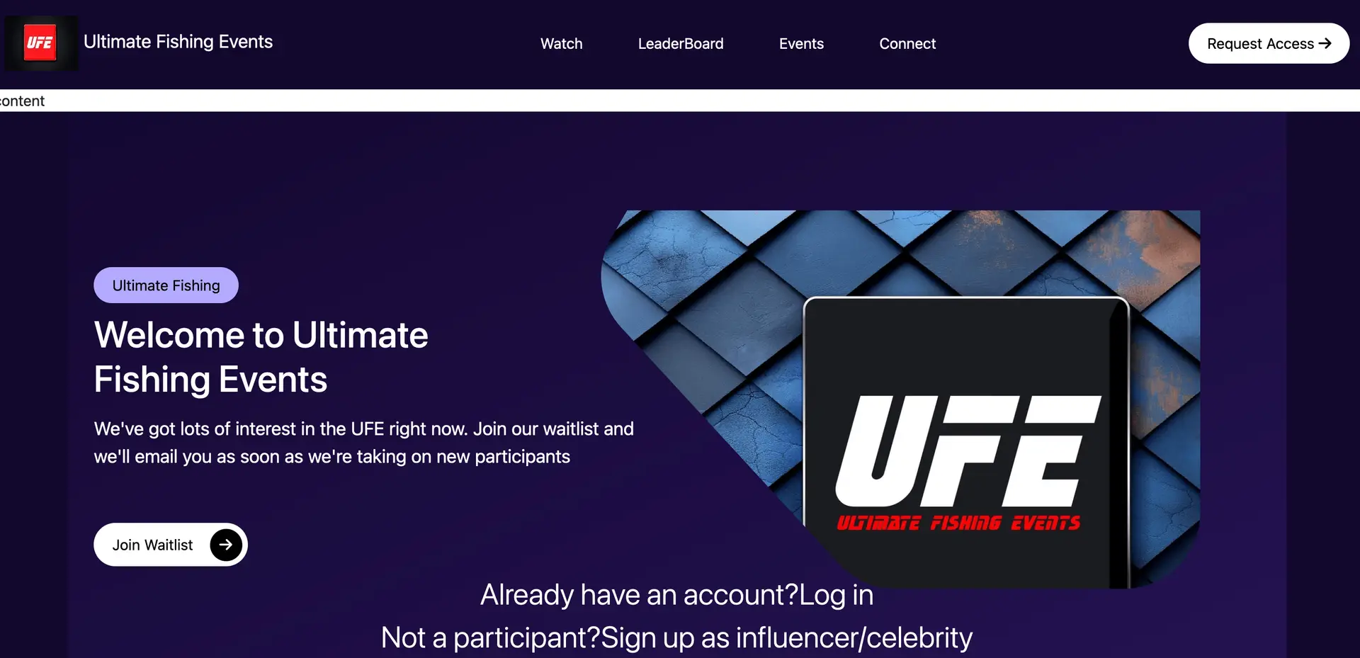 UFE Ultimate Fishing Events Sponsor Packages - Image 1